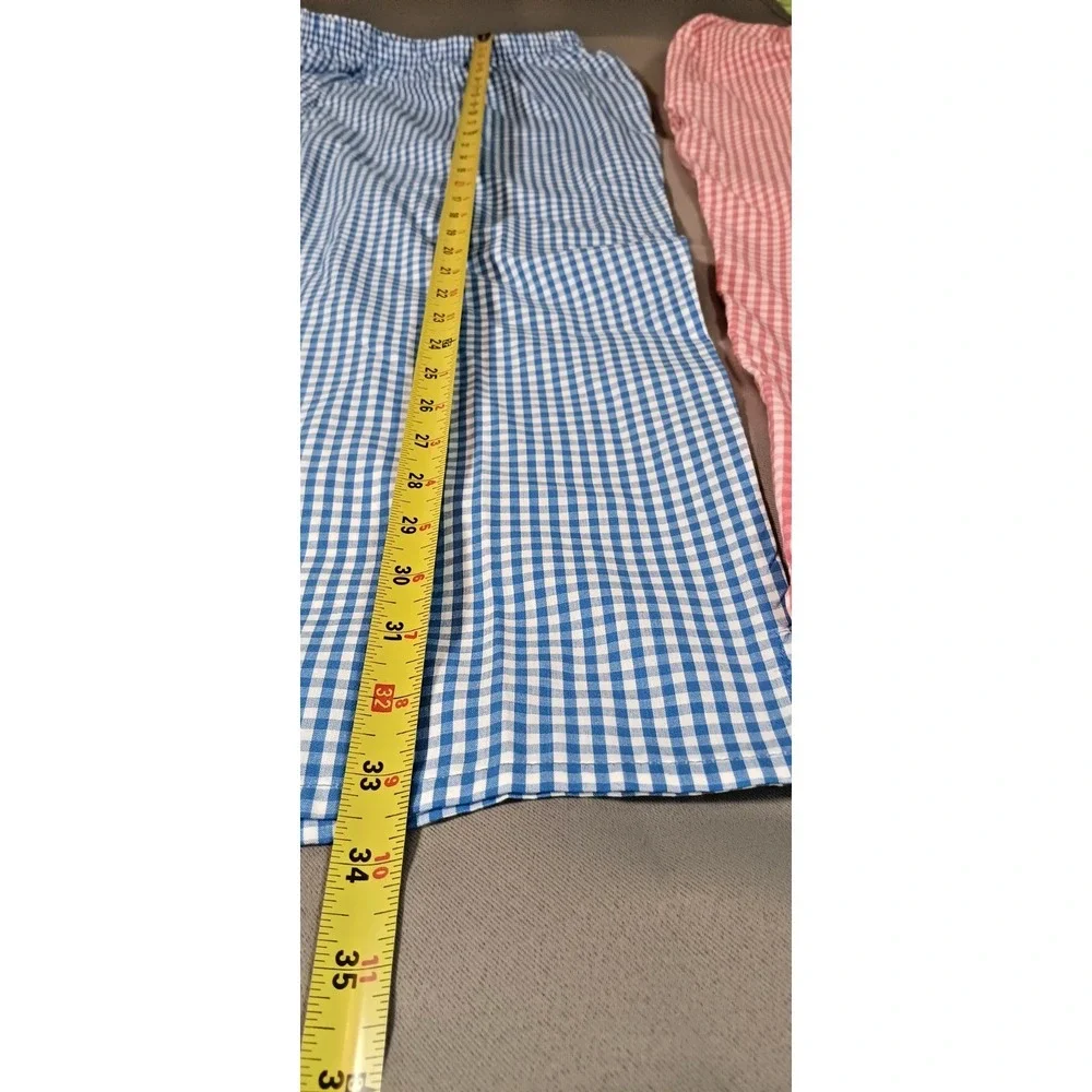 2 pair womens blair Capri Pants XL Gingham retro 50s cottagecore grandmacore